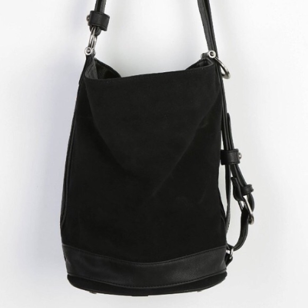 Urban Outfitters BDG Suede Black Convertible Purse